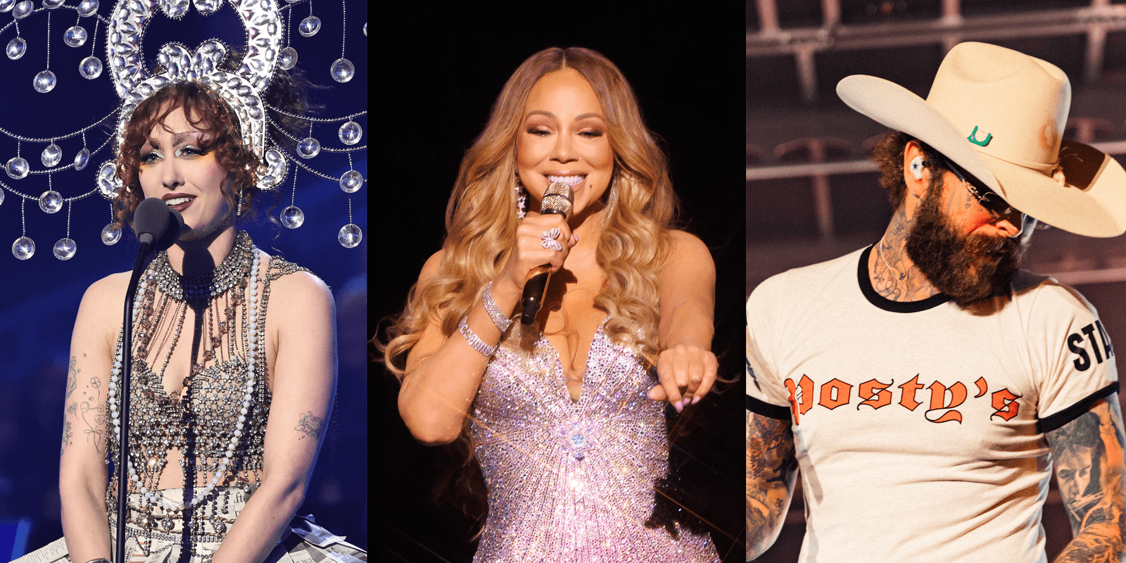 Watch New Year’s Eve Performances From Chappell Roan, Mariah Carey, and More